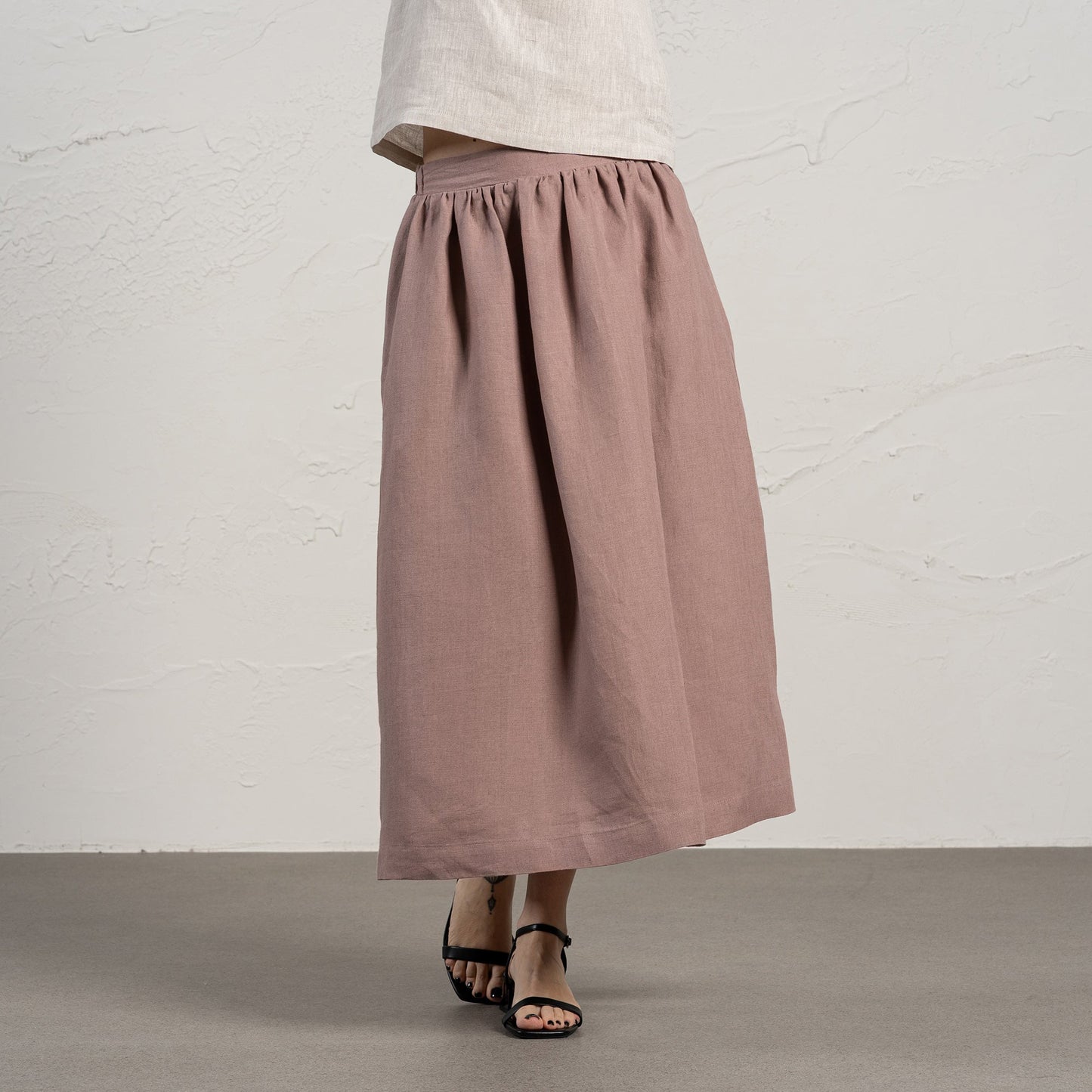 Linen Maxi Skirt Sophia