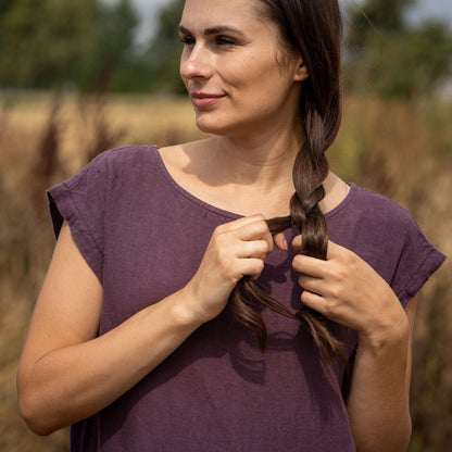 Smock Dress Cecilia Shadow Purple