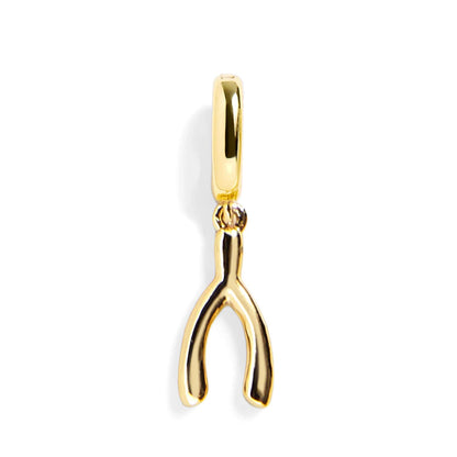 Wishbone Charm