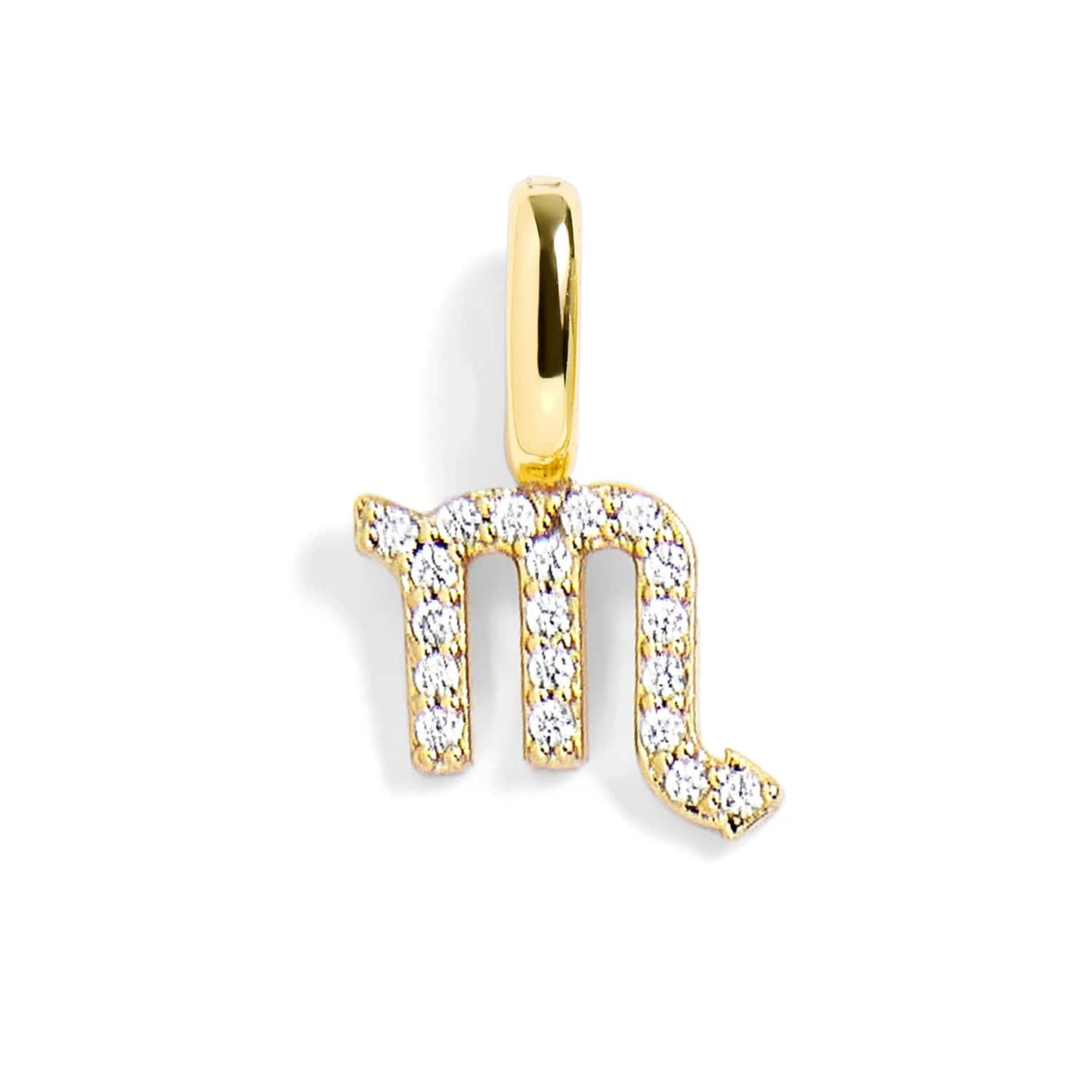 Pavé Zodiac Charm