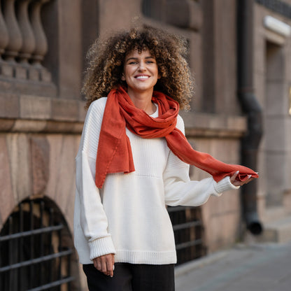 Unisex Premium Linen Scarf