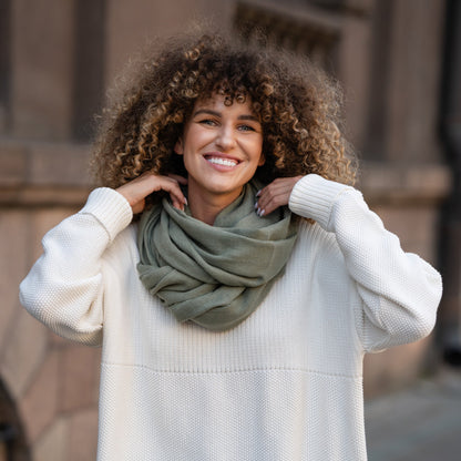 Unisex Premium Linen Scarf