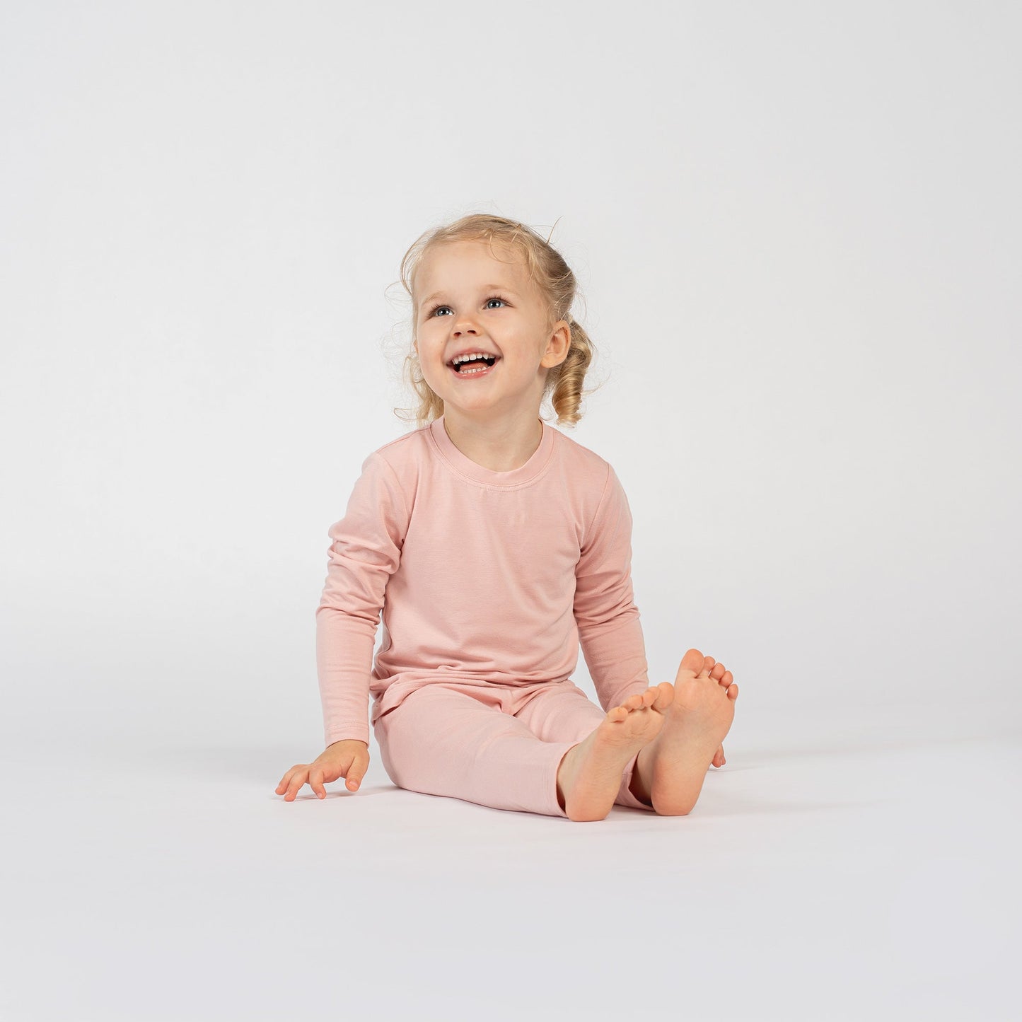Kids' Bamboo Long Sleeve & Bottom 2-Piece Pajama