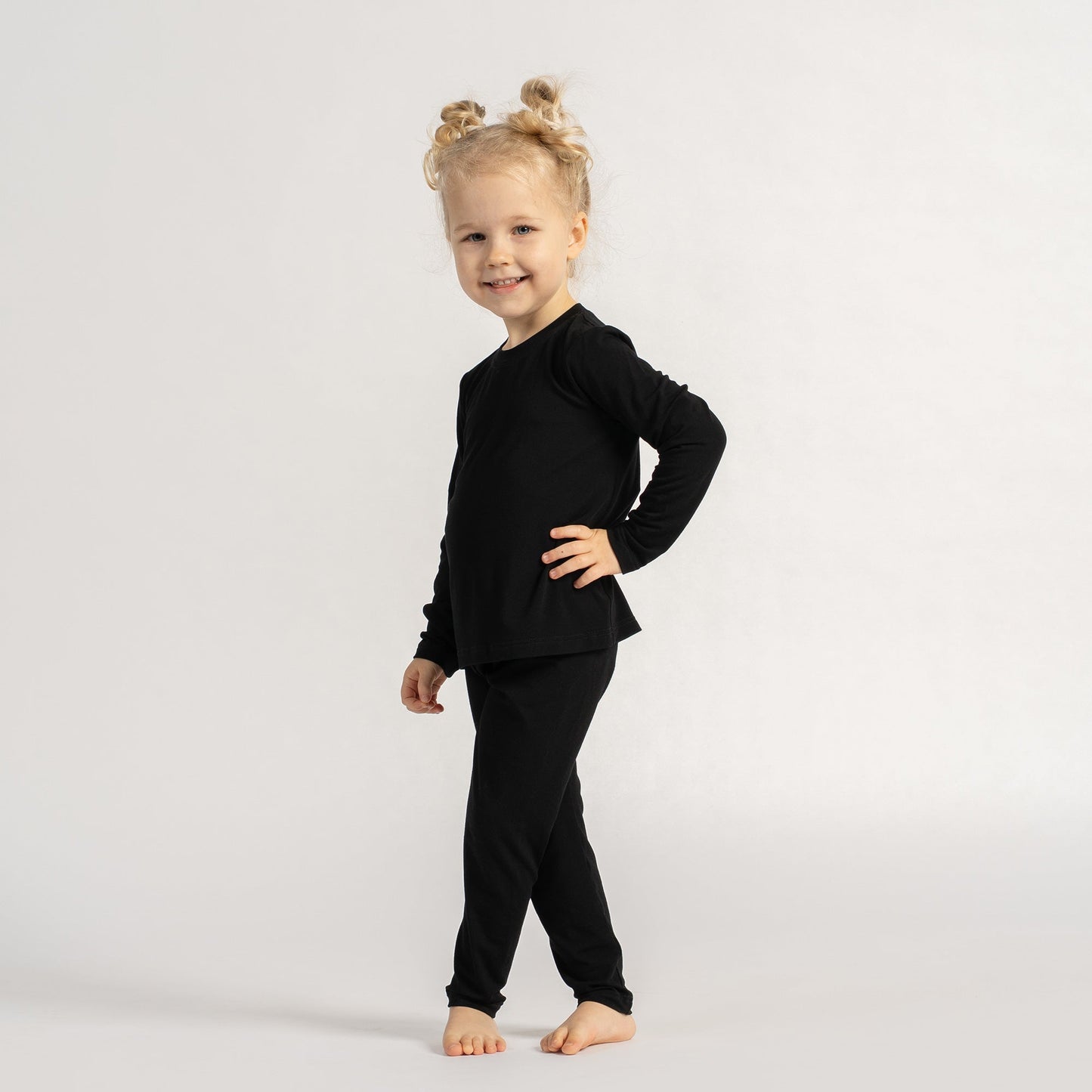 Kids' Hypoallergenic Bamboo Long Sleeve Tee