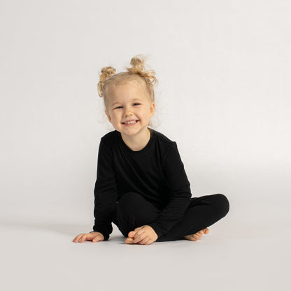 Kids' Bamboo Long Sleeve & Bottom Pajama