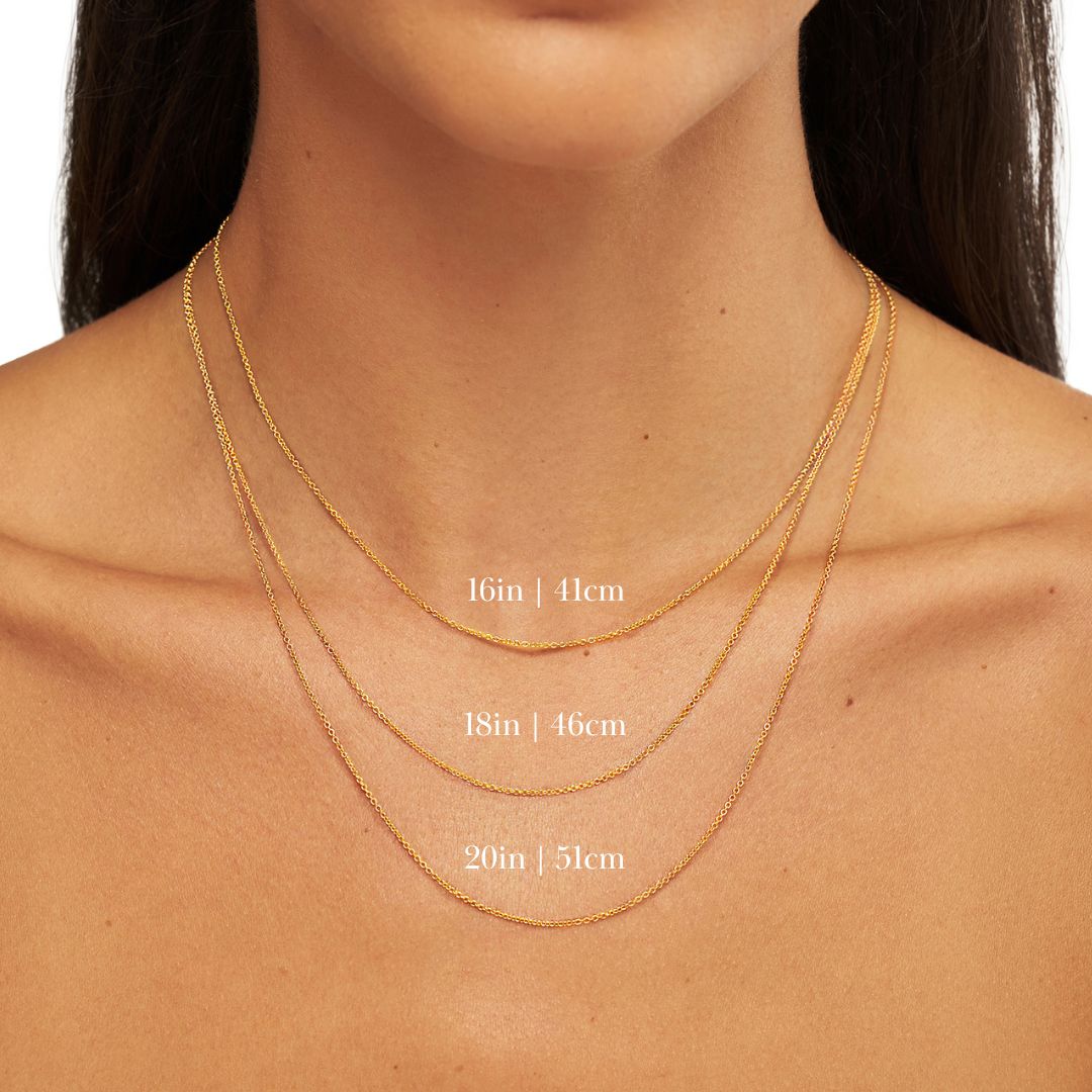 Silver Small Square Locket Necklace