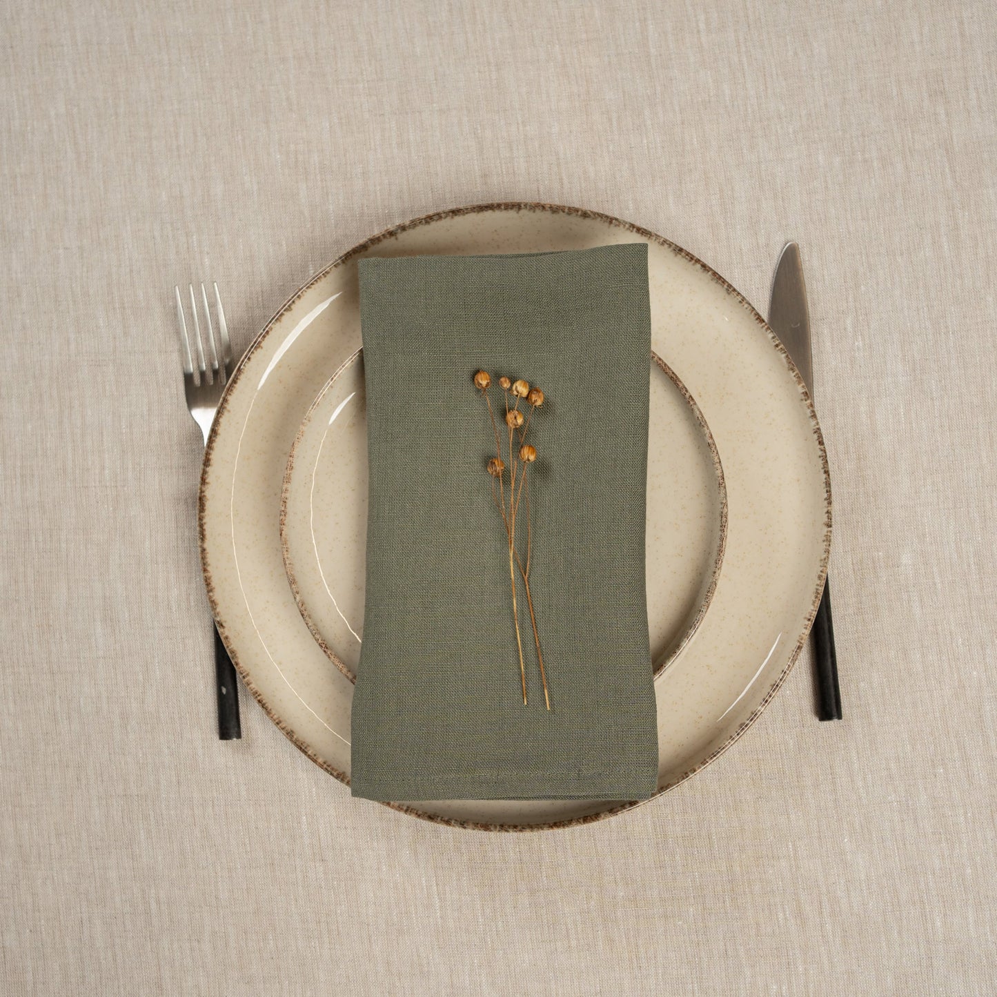 Linen Napkin Pure White