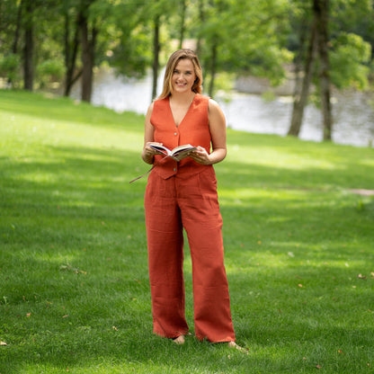 High Drape Pants Lotus