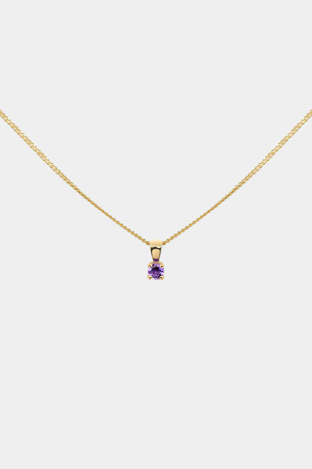 Birthstone Pendant | 9K Yellow Gold