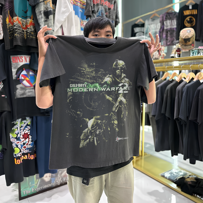 Vintage Call Of Duty Promo Black T-Shirt