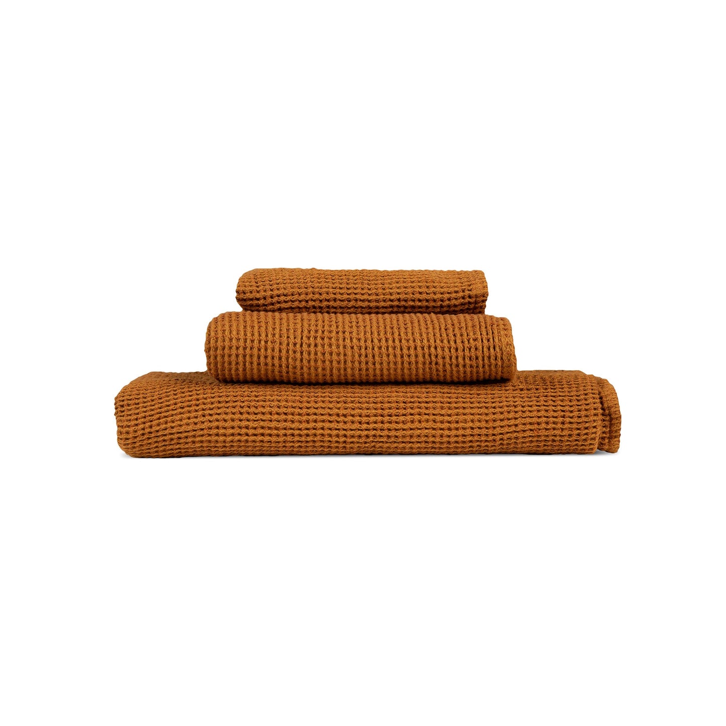 Waffle Bath Towel 3-Set