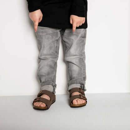 Birkenstock Kid's Arizona Birkibuc (Narrow)