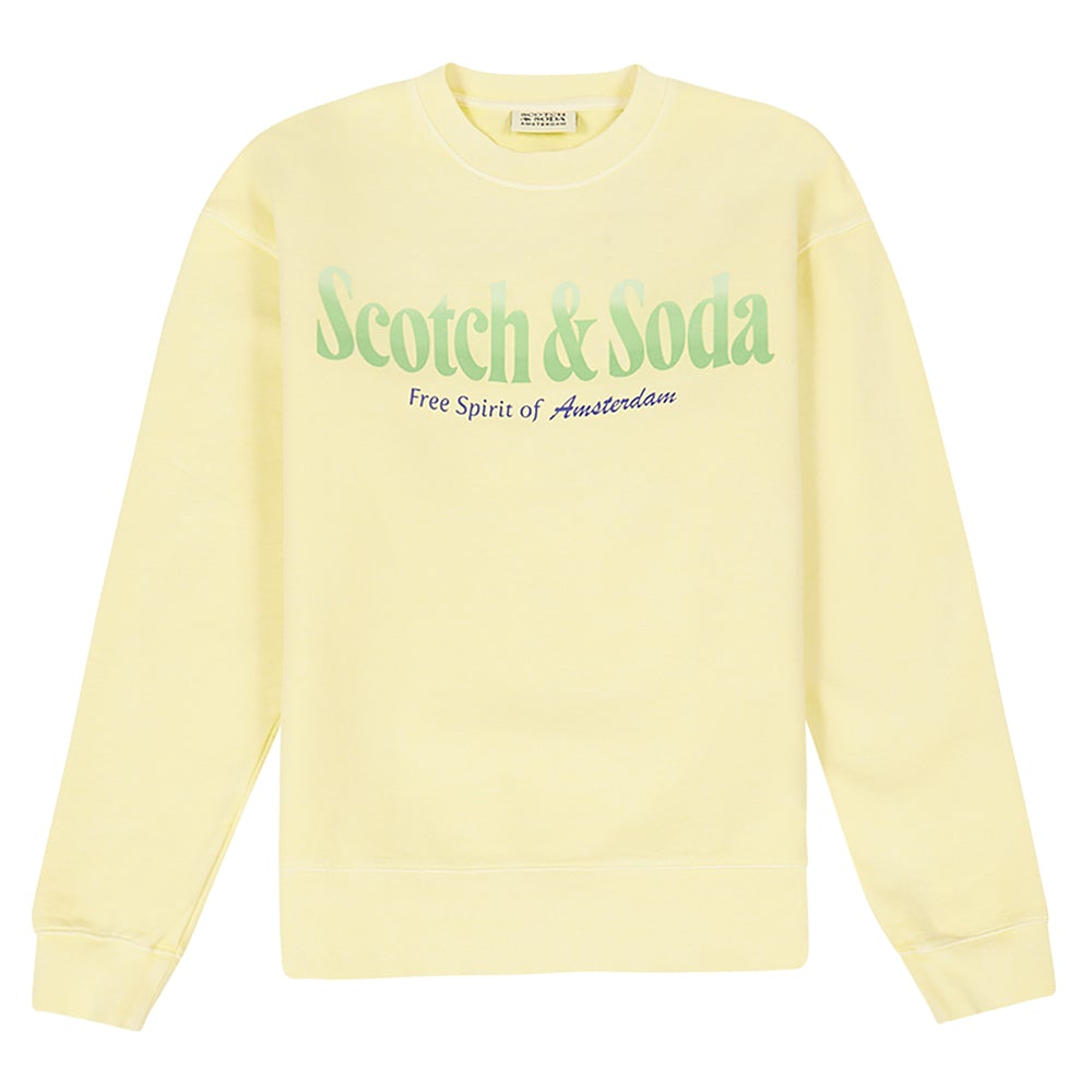 Logo Sweathshirt | Yellow