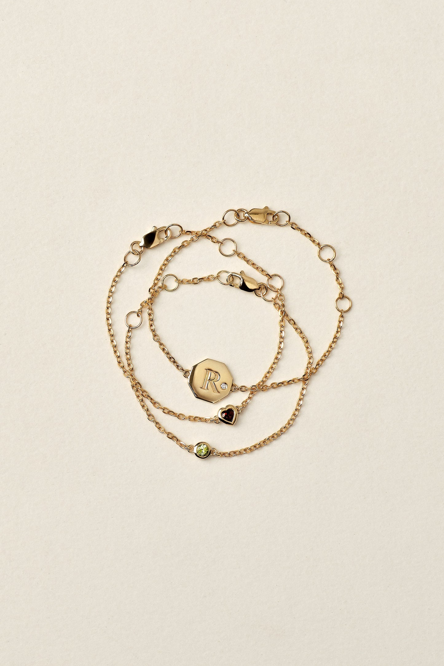 Baby Heart Bracelet | 9K Yellow Gold