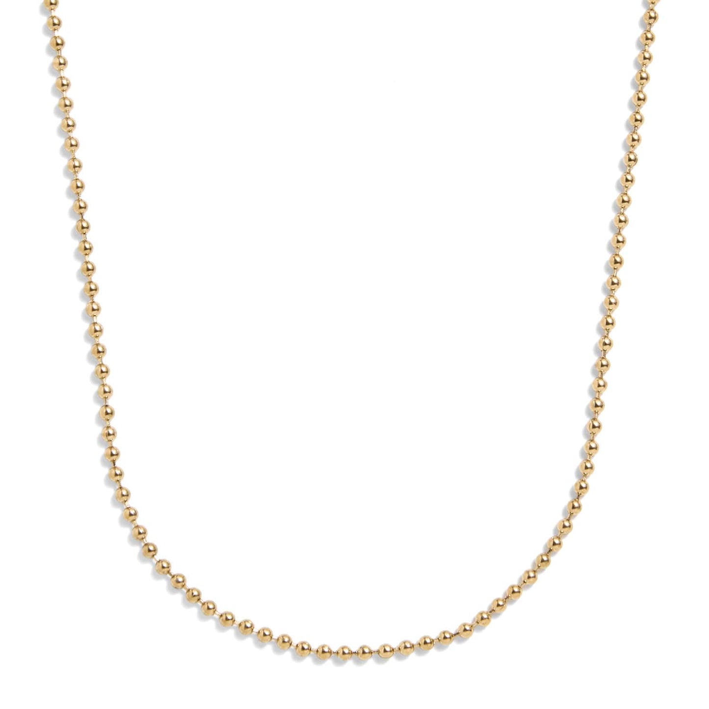 Ball Chain Charm Starter Necklace
