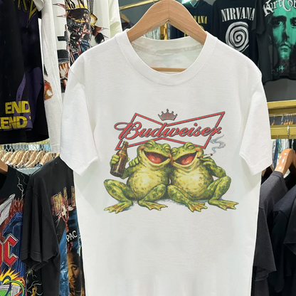 Two Frogs Heavyweight White Tshirt